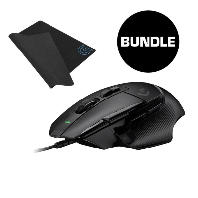 Комплект мишка Logitech G502 X, Wired + пад Logitech G240