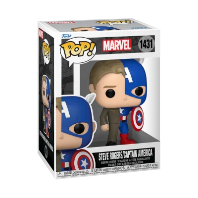 Funko POP! Marvel: Split - Steve Rogers/Captain America #1431