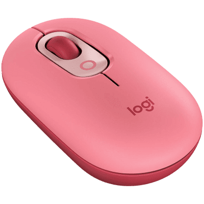 LOGITECH POP Mouse with emoji - ROSE - BT  - EMEA28i-935 - FY25,TERRA