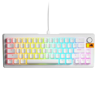 Glorious GMMK 3 HE 65% White - Fox HE Switches