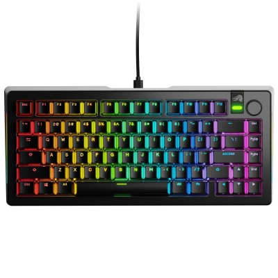 Glorious GMMK 3 Pro 75% Black - Fox Linear Switches