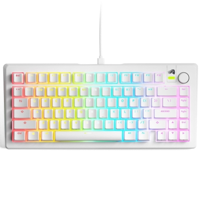 Glorious GMMK 3 75% White - Fox Linear Switches
