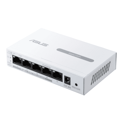 ASUS ExpertWiFi EBP15 5-Port GbE, 4 PoE+ Ports 5 x 10/100/1000Mbps ports