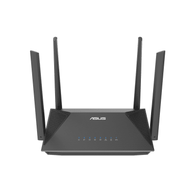 ASUS RT-AX52 AX1800 Dual Band WiFi 6 (802.11ax), AiMesh Compatible, Buil-in VPN