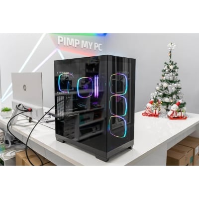 Gaming PC Beast Black - Ryzen 7 5700 / RX 6700 XT 12GB / 32GB / 1TB NVMe