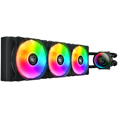 Охладител за процесор COUGAR AIO Liquid Cooling Poseidon Elite ARGB 360 Black