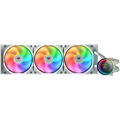 Охладител за процесор COUGAR AIO Liquid Cooling Poseidon Elite ARGB 360 White