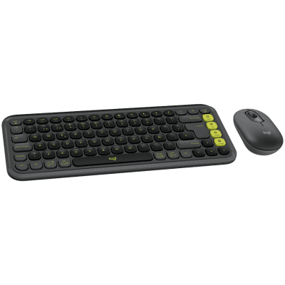LOGITECH POP ICON COMBO - GRAPHITE - US INT'L - BT  - INTNL-973
