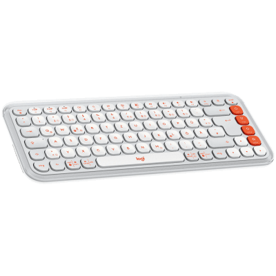 LOGITECH POP ICON COMBO - OFF WHITE - US INT'L - BT  - INTNL-973