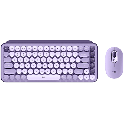 LOGITECH POP ICON COMBO - LILAC - US INT'L - BT  - INTNL-973