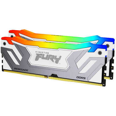 Памет Kingston FURY Renegade 48GB 8400MHz DDR5 CL40 CUDIMM (Kit of 2) RGB White XMP