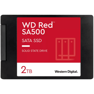 SSD диск WD Red (2.5'', 2TB, SATA III 6 Gb/s)