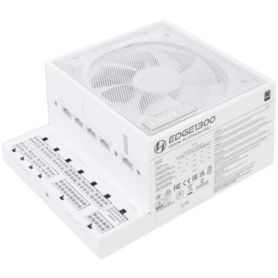 Захраване Lian Li EDGE EG1300 White 1300W 80+ Platinum PCIe 5.1, ATX 3.1