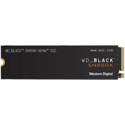 SSD диск WD Black SN850X 2TB M.2 2280 PCIe Gen4 x4 NVMe, Read/Write: 7300/6600 MBps, IOPS 1200K/1100K, TBW: 1200