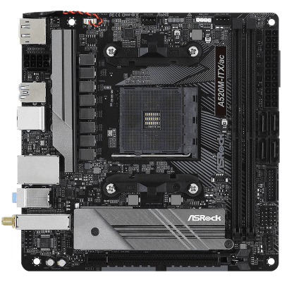 Дънна платка ASROCK A520M-ITX/AC