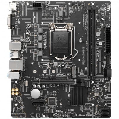 Дънна платка MSI PRO H410M-B