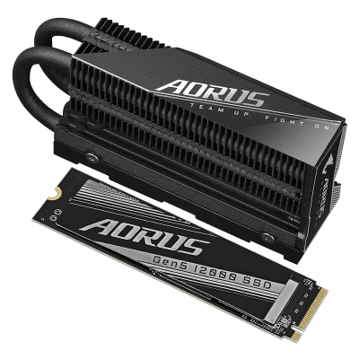 SSD диск Gigabyte AORUS 12000 2TB, NVMe, PCIe Gen5 SSD