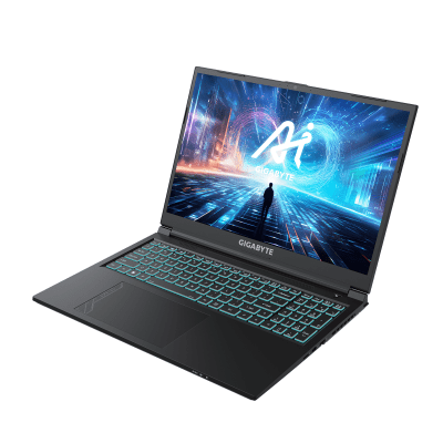 GIGABYTE G6 KF-H3EE854KD - 16" 1920x1080 165Hz, Intel i7-13620H, 16GB DDR5, 1TB SSD Gen4, RTX 4060 8GB GDDR6