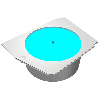 COUGAR Luminous rotating platform for FV270, White
