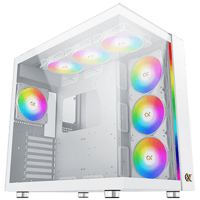 Кутия Xigmatek AQUA Ultra Air Arctic EN41914, E-ATX, White