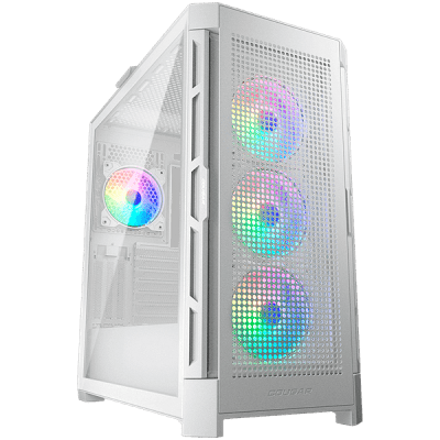 Кутия COUGAR DUOFACE PRO RGB, E-ATX, White