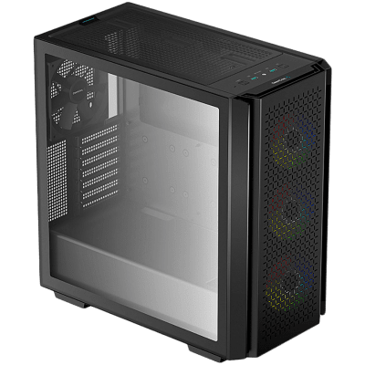 Кутия DeepCool CG560, E-ATX, Black