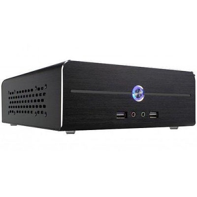 Кутия E-mini I5, mITX, Black, Brushed Aluminium,120W DC/DC 12V/5A Adapter