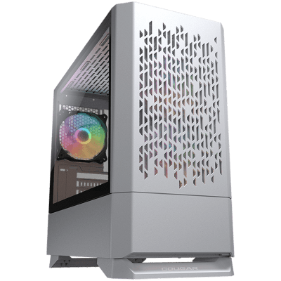 Кутия COUGAR MG140 Air RGB, mATX, White