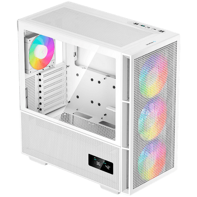 Кутия DeepCool CH560 Digital WH, E-ATX
