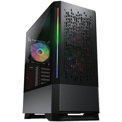 Кутия COUGAR MX430 Air RGB, ATX, Black