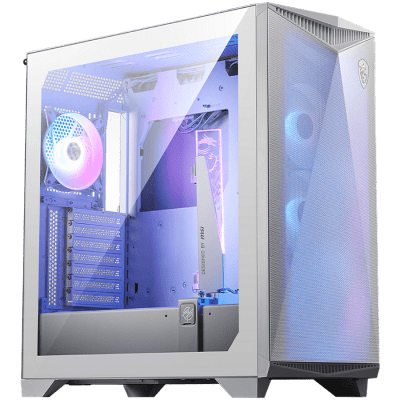 Кутия MSI MPG GUNGNIR 300R AIRFLOW, E-ATX, WHITE