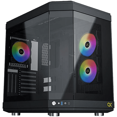 Кутия Xigmatek CUBI EN41938, E-ATX, Black