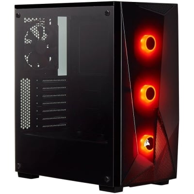 Кутия Corsair Carbide SPEC-DELTA RGB Tempered Glass, ATX, Black