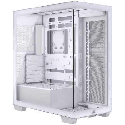 Кутия Corsair 3500X Tempered Glass, E-ATX, White