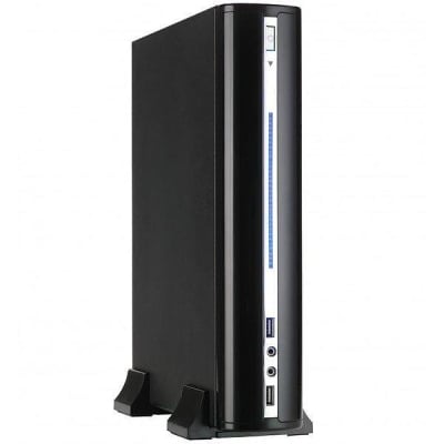Кутия E-mini 2007C, mATX, Black, 120W DC/DC 12V/5A Adapter