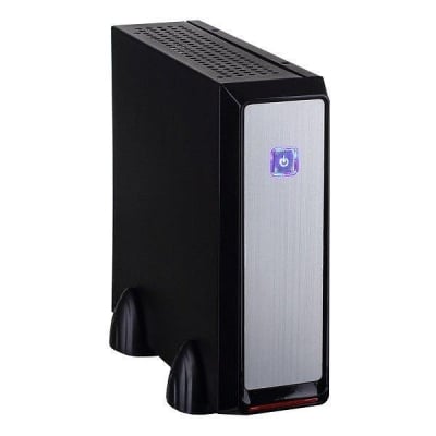 Кутия E-mini 3019 Black, 120W DC/DC + 12V/5A adapter, mITX