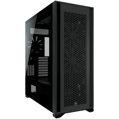 Кутия Corsair 7000D AIRFLOW Tempered Glass, E-ATX, Black