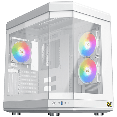 Кутия Xigmatek CUBI Arctic EN41983, E-ATX, White