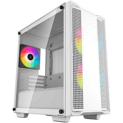 Кутия DeepCool CC360 ARGB WH, mATX