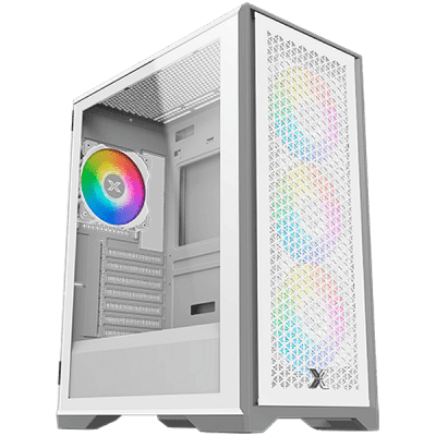 Кутия Xigmatek LUX S Arctic EN48298, E-ATX, White