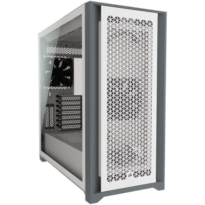 Кутия Corsair 5000D AIRFLOW Tempered Glass, E-ATX, White