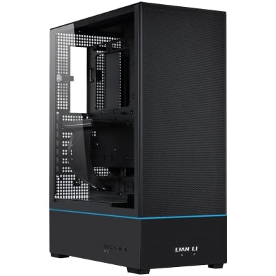 Кутия Lian-Li SUP01X, Tempered Glass, ATX, Black