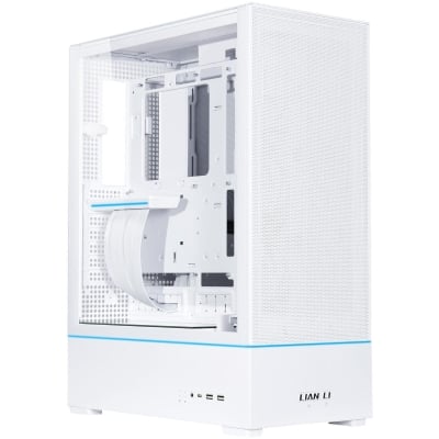 Кутия Lian-Li SUP01W, Tempered Glass, ATX, White