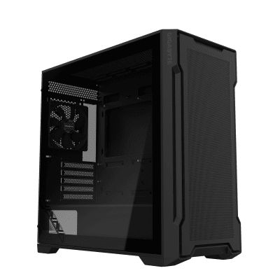 Кутия Gigabyte C102 Glass, ATX, Black