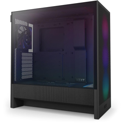 Кутия NZXT H5 Flow RGB 2024, E-ATX, Black