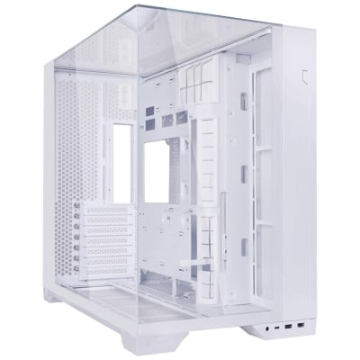 Кутия Lian Li O11 Vision Compact, Tempered Glass, E-ATX, White