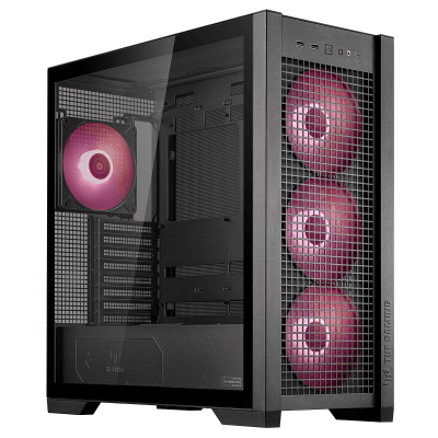 Кутия ASUS TUF GAMING GT302 ARGB, E-ATX, Black