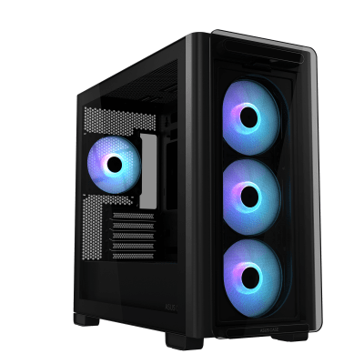 Кутия ASUS A23 PLUS TG, mATX, Black