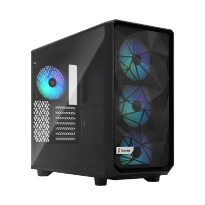 Кутия Fractal Design Meshify 2 Lite RGB Tempered Glass, E-ATX, Black