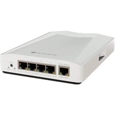 Суич MikroTik -CRS304-4XG-IN, 1 x Gigabit Ethernet ports, 4 x 10G, PoE in:802.3af/at
